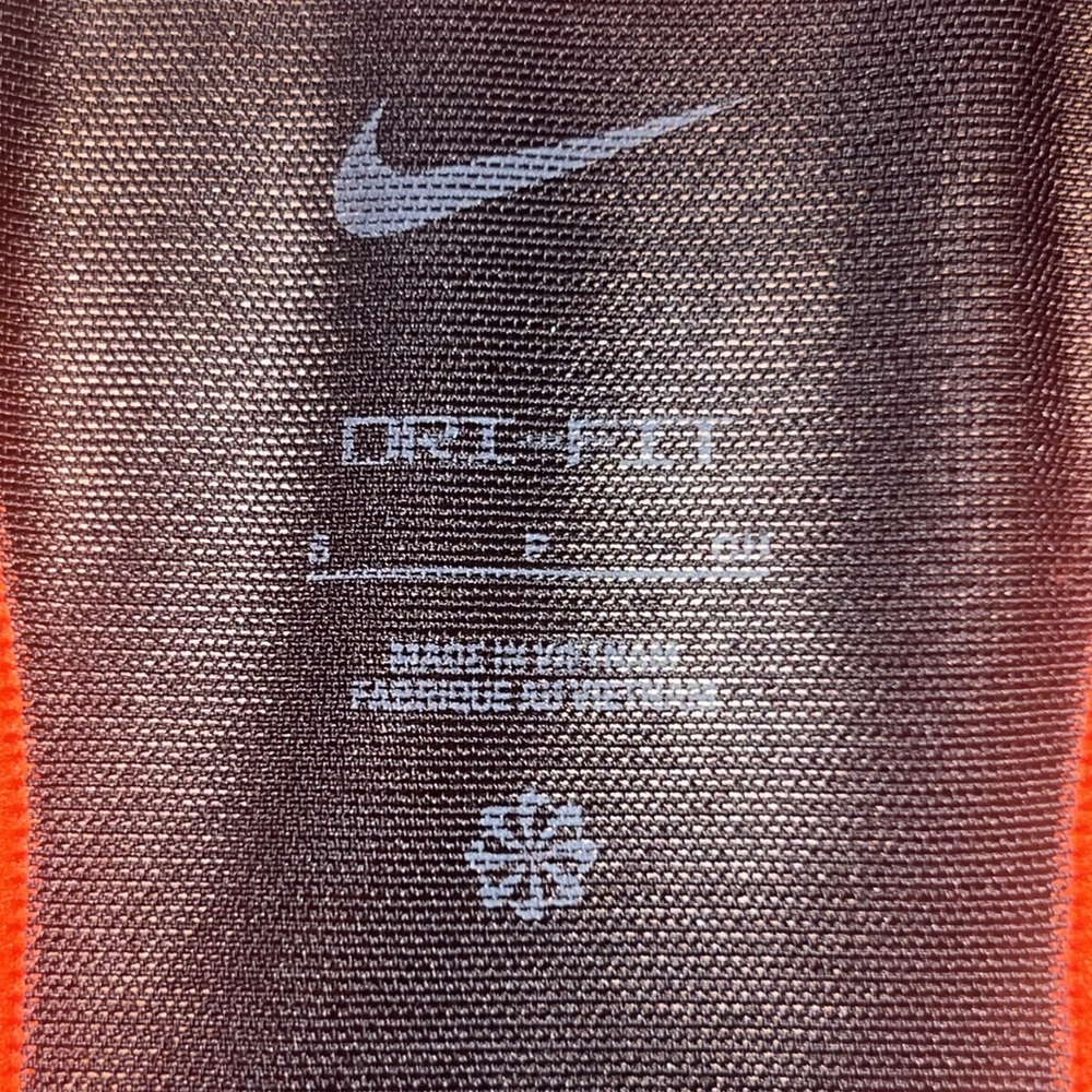 Nike Swoosh Women's Medium-Support Padded Zip-Front Sports Bra Chile Red Small - Picture 16 of 16